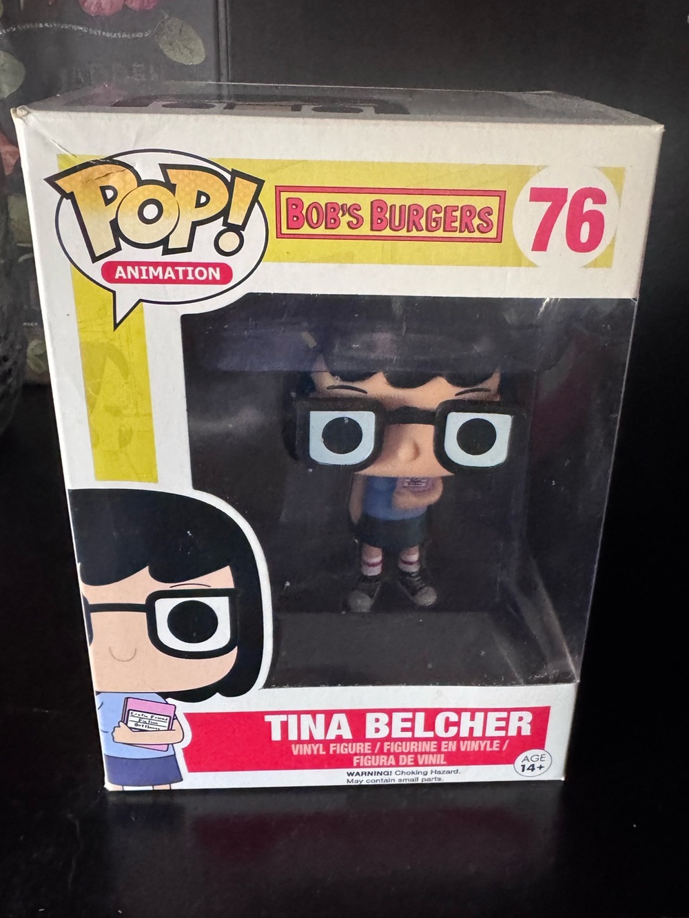 NIB Tina Belcher Funko Pop #76 Bob’s Burgers